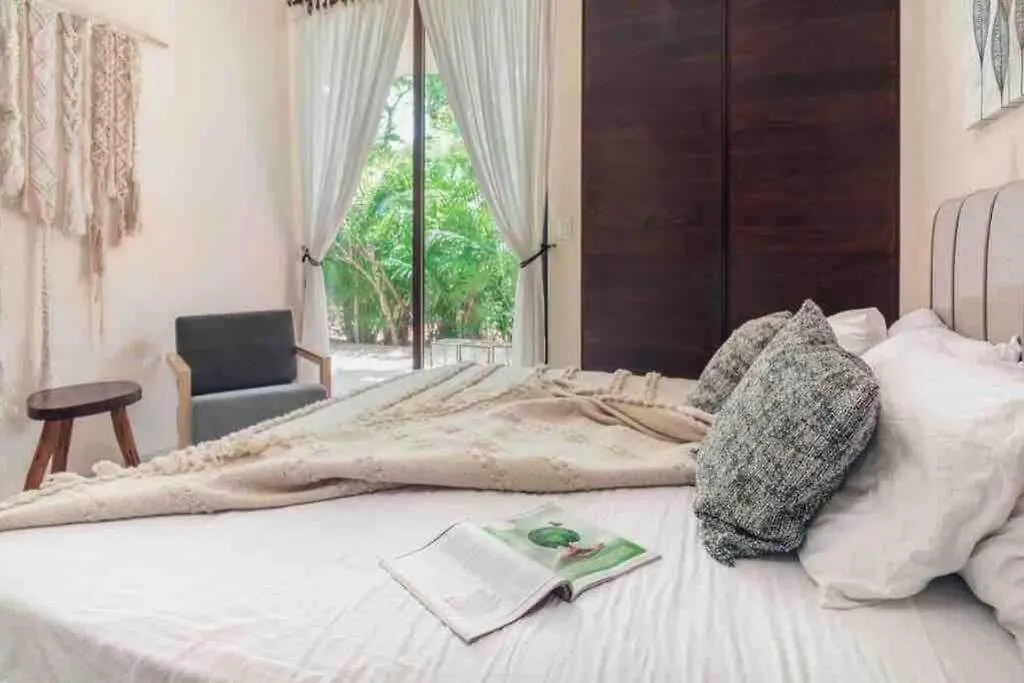 Luxury 2 Bdr 2 Bth 2 Bikes Jacuzzi Fiboptic Wifi. Apartment Tulum Mexico