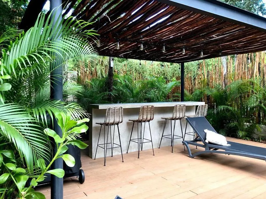 Luxury 2 Bdr 2 Bth 2 Bikes Jacuzzi Fiboptic Wifi. Apartment Tulum