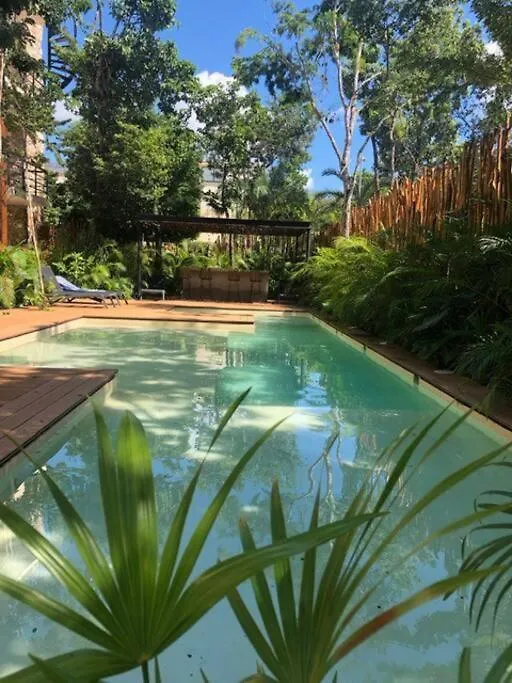 Luxury 2 Bdr 2 Bth 2 Bikes Jacuzzi Fiboptic Wifi. Apartment Tulum