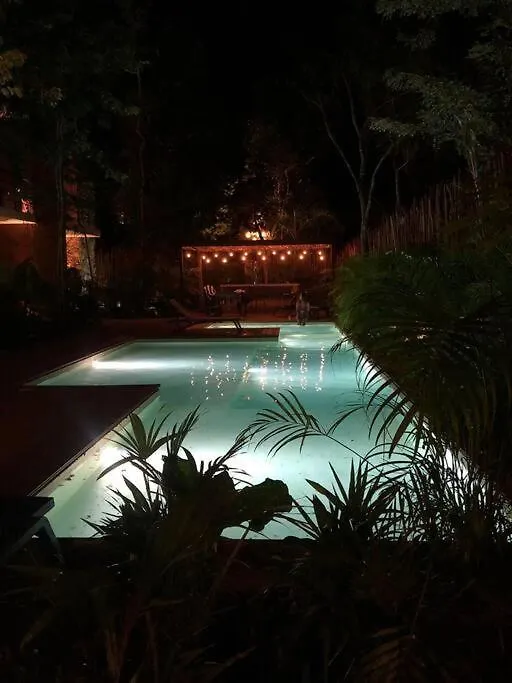 Luxury 2 Bdr 2 Bth 2 Bikes Jacuzzi Fiboptic Wifi. Apartment Tulum Mexico