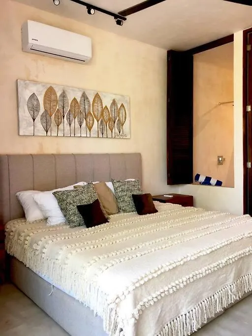 Luxury 2 Bdr 2 Bth 2 Bikes Jacuzzi Fiboptic Wifi. Apartment Tulum