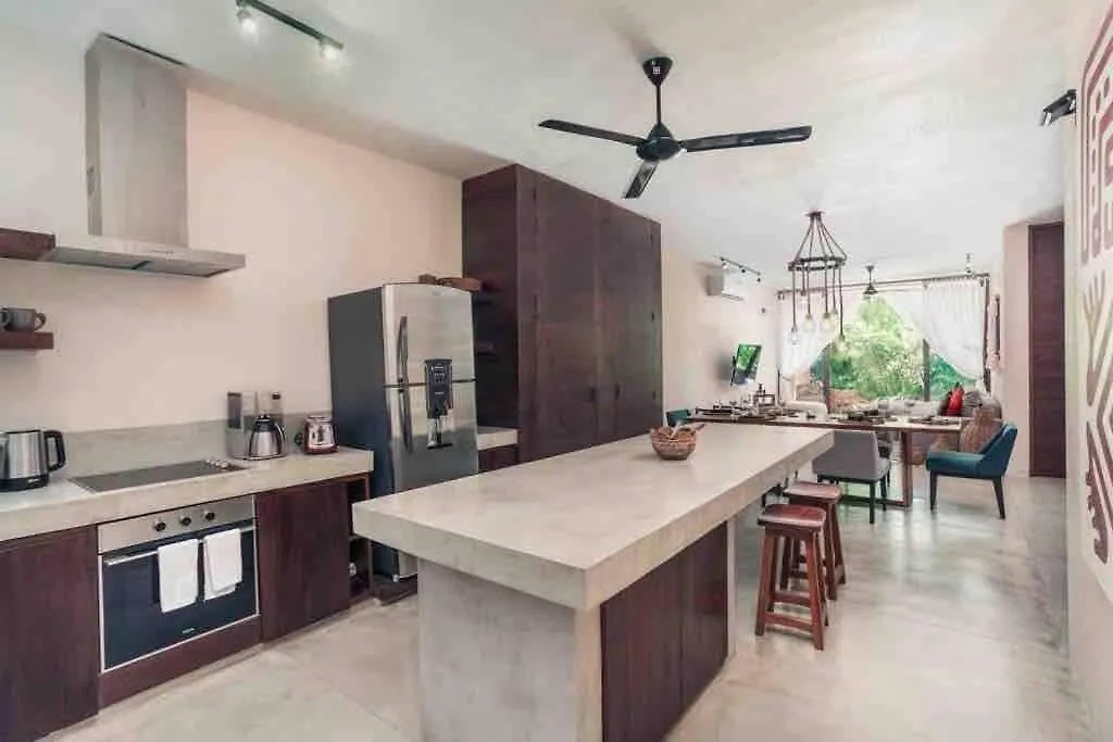Luxury 2 Bdr 2 Bth 2 Bikes Jacuzzi Fiboptic Wifi. Apartment Tulum Mexico