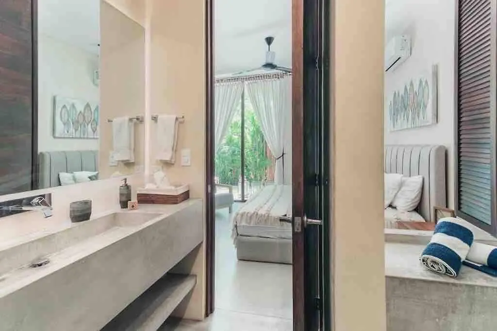 Luxury 2 Bdr 2 Bth 2 Bikes Jacuzzi Fiboptic Wifi. Apartment Tulum